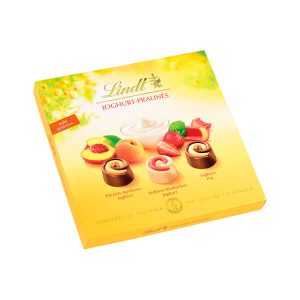 Шоколадова бонбонира Lindt плодов йогурт 145 г