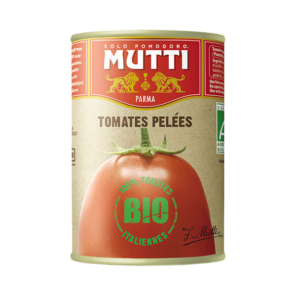 Мутти Био цели белени домати 400 г