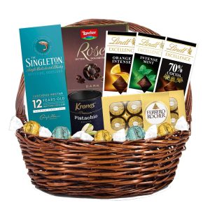 Луксозна Подаръчна Кошница с уиски The Singleton