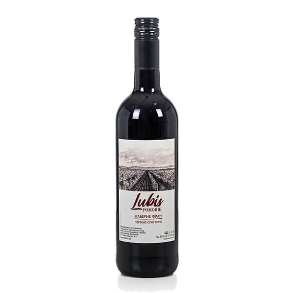 KABERNE-FRAN.jpg Червено Вино Lubis Pomorie Каберне Фран 0,75 l - Image 1